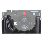 Base d'étui demi-boîtier en cuir PU avec filetage 1/4 pouce pour Leica M10