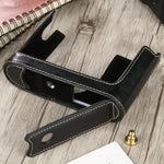Base d'étui demi-caméra en cuir PU avec filetage 1/4 pouce pour Leica Q (type 116), pour Leica Q