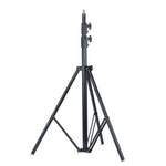 Pied d'éclairage professionnel en métal TRIOPO de 2,8 m de hauteur, pour flash de studio.