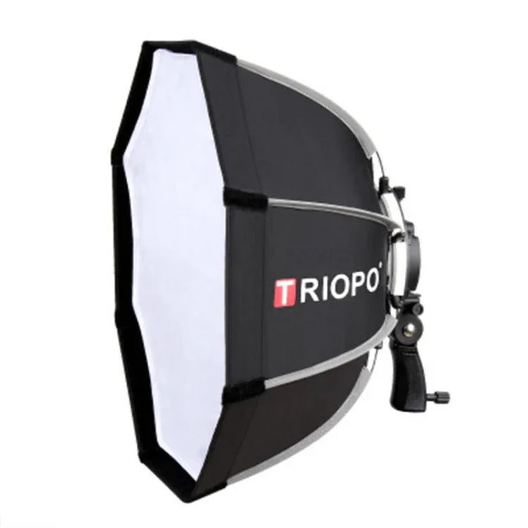 Diffuseur parabolique octogonal pour flash cobra TRIOPO KS55 de 55 cm avec poignée de fixation, KS55