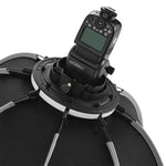 Diffuseur parabolique octogonal TRIOPO KS90 90 cm avec poignée de fixation pour flash Speedlite, KS90