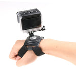 Support rotatif à 360° GP278 3 en 1 pour mains, poignets, bras et jambes, compatible avec GoPro, Insta360, DJI et autres caméras d'action, GP278