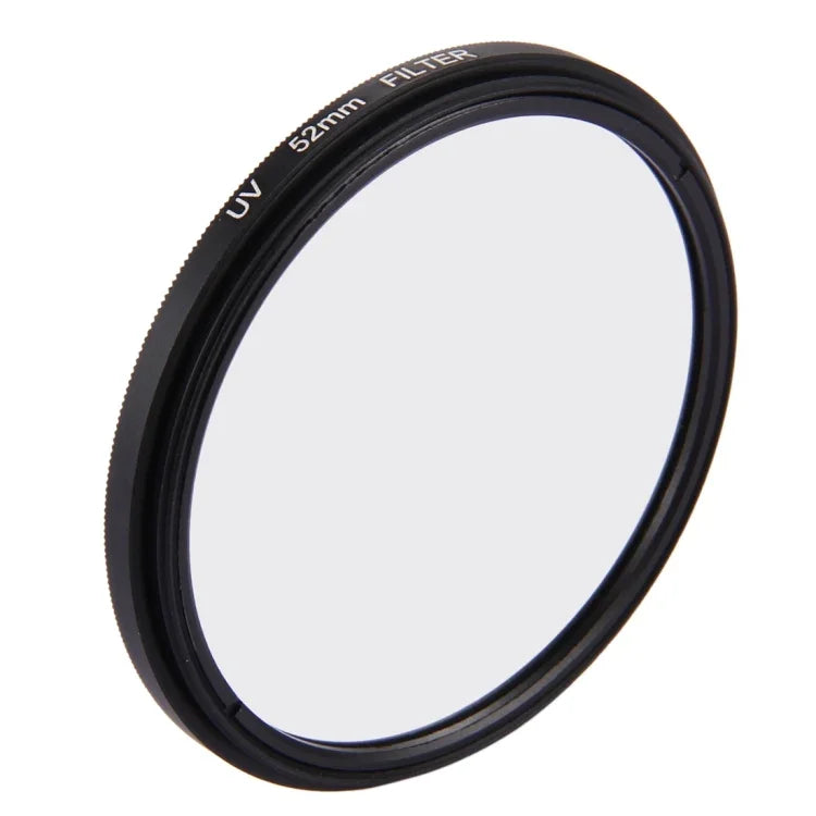 Filtre UV rond 3 en 1 de 52 mm avec capuchon pour GoPro HERO7 Black/6/5, lentille UV de 52 mm
