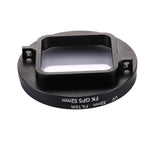 Filtre UV rond 3 en 1 de 52 mm avec capuchon pour GoPro HERO7 Black/6/5, lentille UV de 52 mm