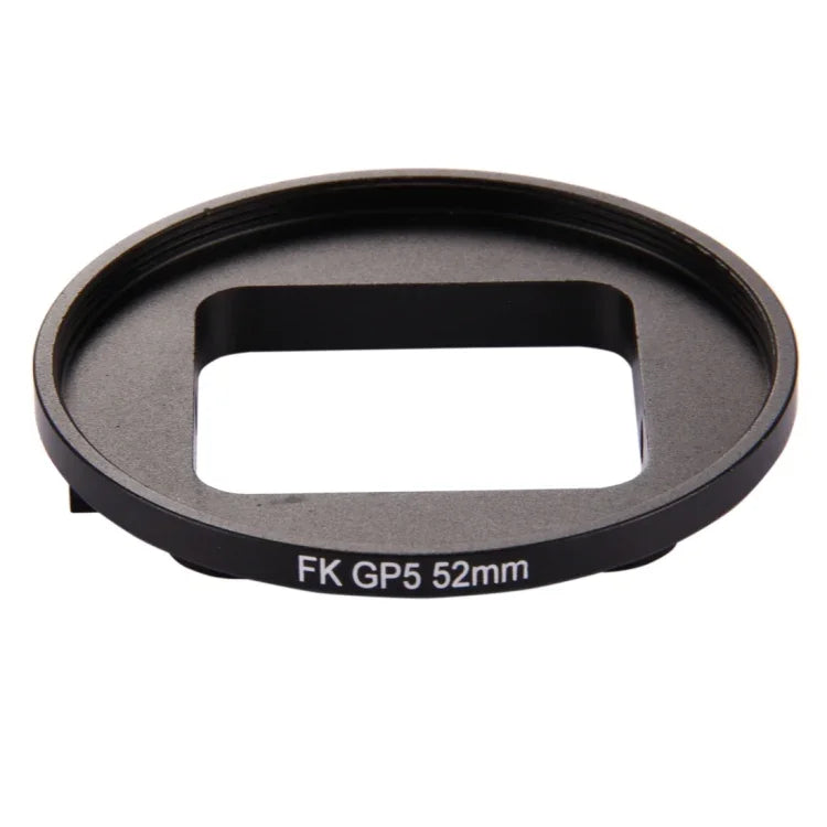 Filtre UV rond 3 en 1 de 52 mm avec capuchon pour GoPro HERO7 Black/6/5, lentille UV de 52 mm