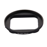 Filtre UV rond 3 en 1 58 mm avec capuchon pour GoPro HERO7 Black/6/5, lentille UV 58 mm
