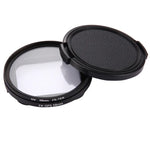 Filtre UV rond 3 en 1 58 mm avec capuchon pour GoPro HERO7 Black/6/5, lentille UV 58 mm