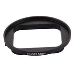 Filtre CPL rond 3 en 1 58 mm avec capuchon pour GoPro HERO7 Black/6/5, lentille CPL 58 mm