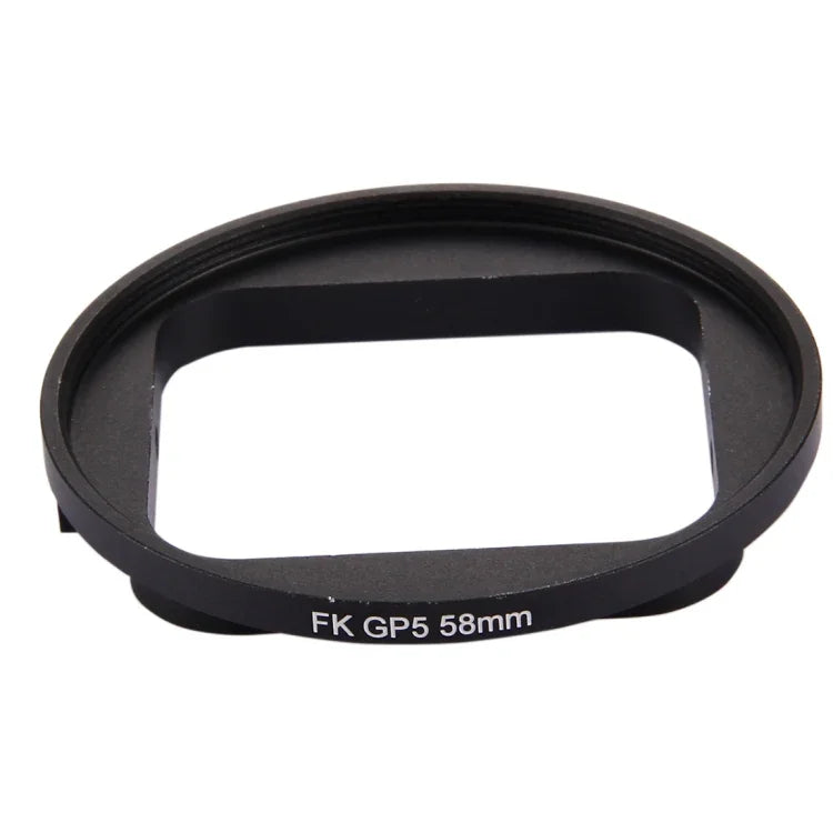Filtre CPL rond 3 en 1 58 mm avec capuchon pour GoPro HERO7 Black/6/5, lentille CPL 58 mm