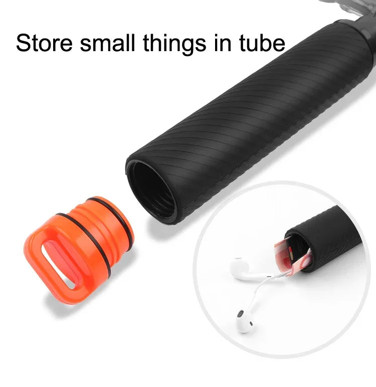 Déclencheur + cache transparent pour objectif dôme + poignée flottante, bâton de plongée avec dragonne anti-perte réglable, vis et clé pour GoPro HERO7/6/5, cache transparent + poignée
