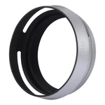 Pare-soleil métallique ventilé de 49 mm pour Fujifilm X100, LA-49 X100 (noir), LA-49 X100 (argent)