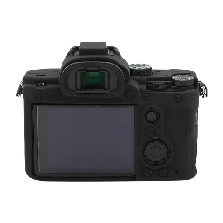 Étui de protection en silicone souple pour Sony A7 III / ILCE-7M3 / A7R III