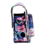 Étui de protection en cuir PU à motif flamant rose pour appareil photo FUJIFILM Instax Mini90, Flamant rose
