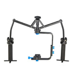 Stabilisateur araignée YELANGU YLG-0108F avec plaque de dégagement rapide pour caméscopes, caméras vidéo DV et reflex numériques.