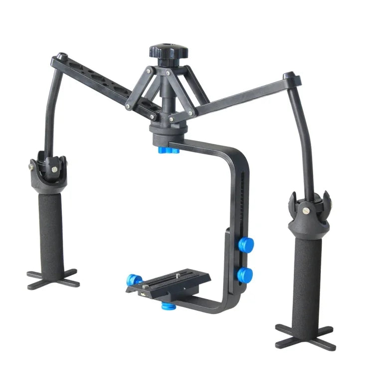 Stabilisateur araignée YELANGU YLG-0108F avec plaque de dégagement rapide pour caméscopes, caméras vidéo DV et reflex numériques.
