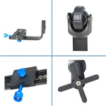 Stabilisateur araignée YELANGU YLG-0108F avec plaque de dégagement rapide pour caméscopes, caméras vidéo DV et reflex numériques.
