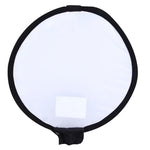 Boîte à lumière pliable universelle ronde de 30 cm, sans support pour flash (noir et blanc), style rond de 30 cm
