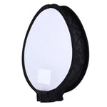 Boîte à lumière pliable universelle ronde de 30 cm, sans support pour flash (noir et blanc), style rond de 30 cm