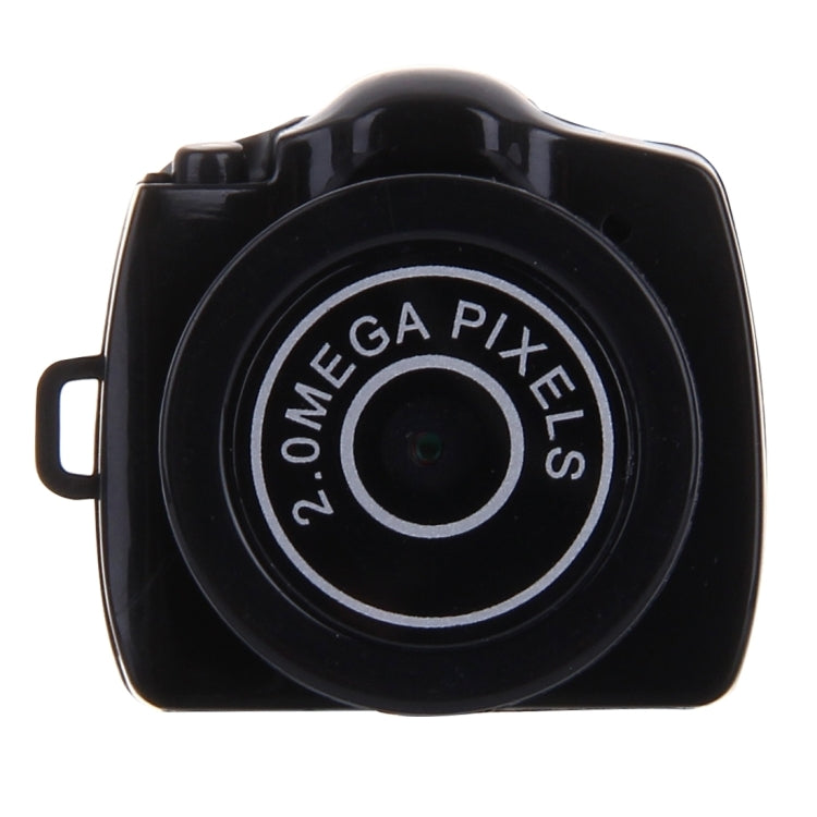 Y2000 HD Sports de plein air Ultra-Mini DV Caméra de poche Enregistreur vidéo numérique Caméscope, Prise en charge Max 32 Go Micro SD / TF Carte (noir), Y2000