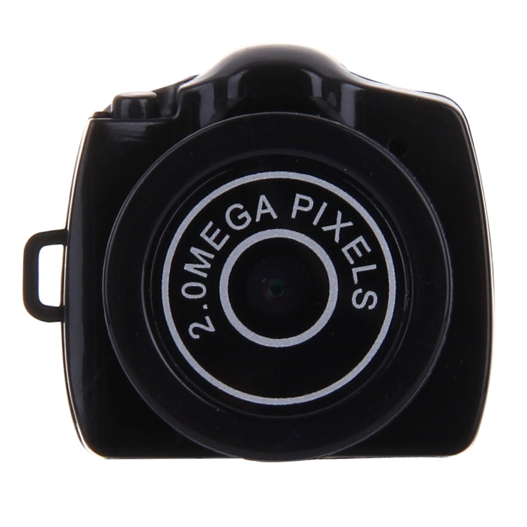 Y2000 HD Sports de plein air Ultra-Mini DV Caméra de poche Enregistreur vidéo numérique Caméscope, Prise en charge Max 32 Go Micro SD / TF Carte (noir), Y2000