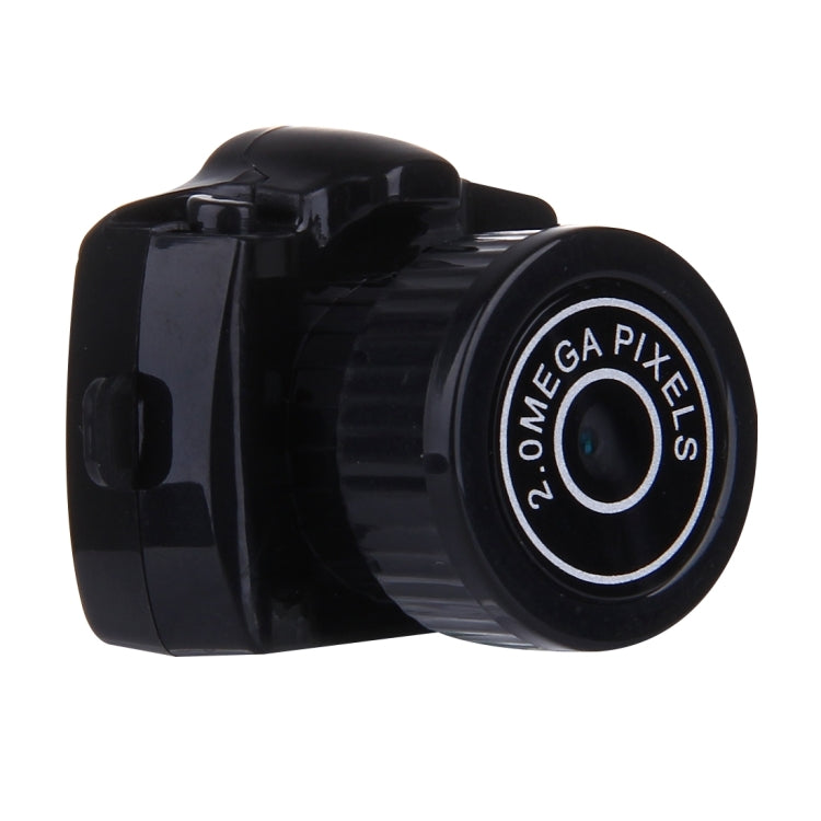 Y2000 HD Sports de plein air Ultra-Mini DV Caméra de poche Enregistreur vidéo numérique Caméscope, Prise en charge Max 32 Go Micro SD / TF Carte (noir), Y2000