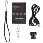 Y2000 HD Sports de plein air Ultra-Mini DV Caméra de poche Enregistreur vidéo numérique Caméscope, Prise en charge Max 32 Go Micro SD / TF Carte (noir), Y2000