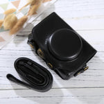 Étui intégral en cuir PU avec bandoulière pour appareil photo Canon PowerShot SX730 HS / SX720 HS, pour SX730 HS