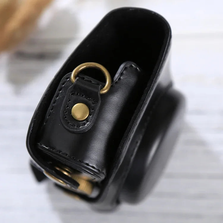 Étui intégral en cuir PU avec bandoulière pour appareil photo Canon PowerShot SX730 HS / SX720 HS, pour SX730 HS