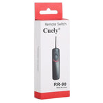 Câble de déclenchement à distance Cuely RR-90 pour Fujifilm X-T100 / X-Pro 2 / X-T1 / X-T20 / X-T10 / X30 / X-E2 / X-A10 / X-A3 / X-A2 / X100F / X100T, RR-90