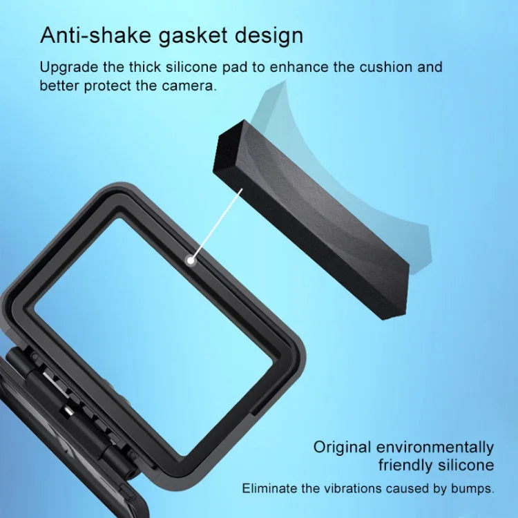 Étui de protection antichoc en PC+ABS pour caméra sportive DJI Osmo Action 1