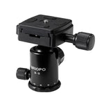 Trépied portable réglable TRIOPO T226 en alliage d'aluminium avec rotule D-0 pour appareil photo reflex, T226