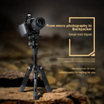 Trépied portable réglable TRIOPO T226 en alliage d'aluminium avec rotule D-0 pour appareil photo reflex, T226