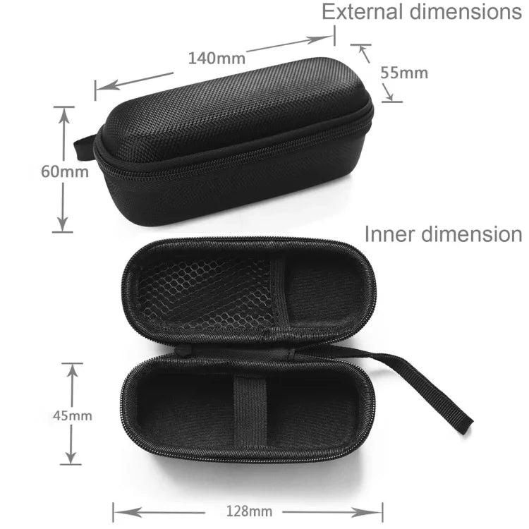 Lot de 2 sacs de protection pour caméra panoramique sportive Insta360 ONE X, dimensions : 14 cm x 6 cm x 5,5 cm. Compatible avec Insta360 ONE X.