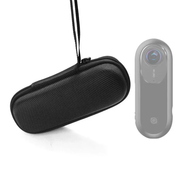 Lot de 2 sacs de protection pour caméra sport VR360 Insta360 ONE, dimensions : 14 x 6 x 5,5 cm.