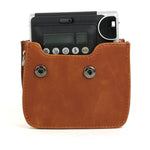 Étui de protection en cuir PU pour appareil photo FUJIFILM Instax Mini 90, avec bandoulière réglable.