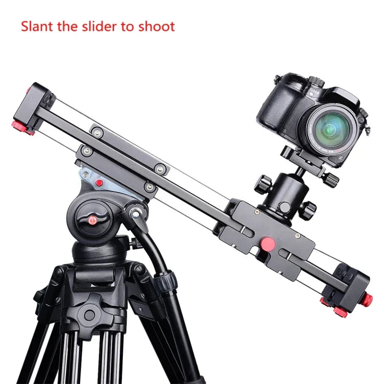 Rail de guidage coulissant YELANGU YLG0109I 50 cm / 100 cm (se monte sur trépied) pour appareils photo reflex numériques/argentiques/caméras vidéo, 50 cm / 100 cm