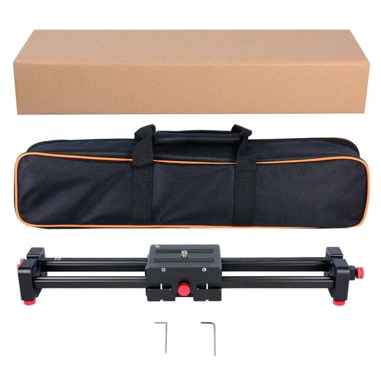Rail de guidage coulissant YELANGU YLG0109I 50 cm / 100 cm (se monte sur trépied) pour appareils photo reflex numériques/argentiques/caméras vidéo, 50 cm / 100 cm