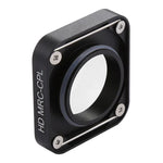 Filtre CPL à clipser pour GoPro HERO6/5, lentille CPL