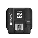 TRIOPO G2 Wireless Flash Trigger 2.4G Receiving / Transmitting Dual Purpose TTL High-speed Trigger for Canon Camera, G2 For Canon Camera