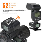TRIOPO G2 Wireless Flash Trigger 2.4G Receiving / Transmitting Dual Purpose TTL High-speed Trigger for Canon Camera, G2 For Canon Camera