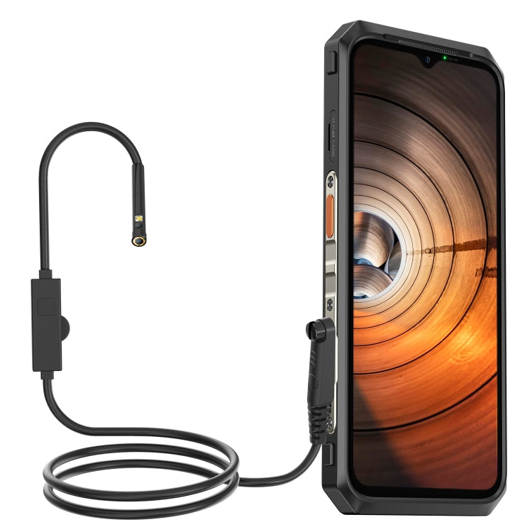 Endoscope numérique étanche IP67 E2 pour Ulefone Armor 9 / 9E / Power Armor 13 / 16 Pro / 18T / Armor Pad, uSmart E2