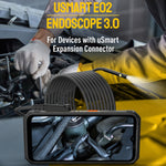 Endoscope numérique étanche IP67 E2 pour Ulefone Armor 9 / 9E / Power Armor 13 / 16 Pro / 18T / Armor Pad, uSmart E2
