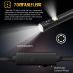 Endoscope numérique étanche IP67 E2 pour Ulefone Armor 9 / 9E / Power Armor 13 / 16 Pro / 18T / Armor Pad, uSmart E2