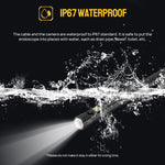 Endoscope numérique étanche IP67 E2 pour Ulefone Armor 9 / 9E / Power Armor 13 / 16 Pro / 18T / Armor Pad, uSmart E2