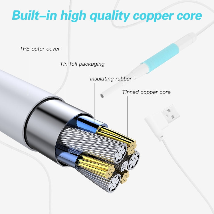 C01 Endoscope visuel pour oreille écran 4.3 pouces HD1080P avec 6 LED, Diamètre : 3.9mm, C01 3.9mm