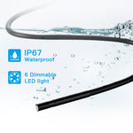 F220 Endoscope d'inspection WIFI 5.5mm HD 5.0MP avec 6 LED, Longueur : 5m, Longueur : 5m