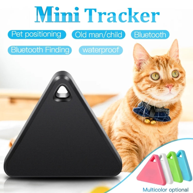 HCX003 Triangle Two-way Smart Bluetooth Anti-lost Keychain Finder, HCX003 Green, HCX003 White, HCX003 Black, HCX003 Pink