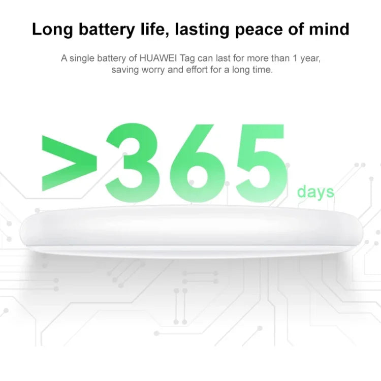 HUAWEI Tag Traceur anti-perte léger et compact pour animaux de compagnie, HUAWEI Tag