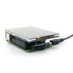 Écran tactile TFT LCD 3,5 pouces avec stylet pour Raspberry Pi