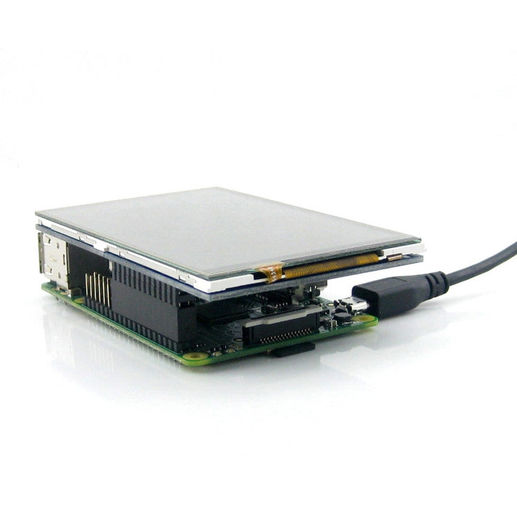 Écran tactile TFT LCD 3,5 pouces avec stylet pour Raspberry Pi